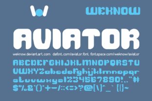 Aviator Font for Bold Brand Campaigns