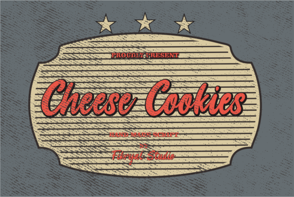 Cheese Cookies Font for Web Design Projects