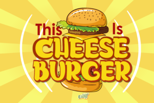 Cheeseburger Font for Web Design Projects