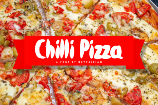 Chilli Pizza: A Spicy Display Font for Web Design