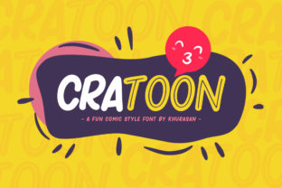 Cratoon: A Playful Display Font for Web Design
