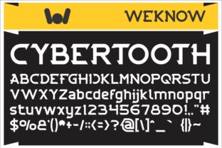 Cybertooth: A Display Font That Brings Personality to Your Campaigns
