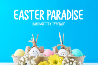 Easter Paradise: A Display Font for Springtime Branding