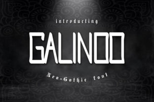 Galindo: A Modern Display Font for Web Design Projects