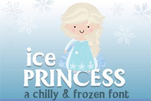 Ice Princess Duo: A Magical Font for Handmade Creations