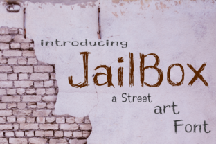 JailBox: A Rugged Display Font for Bold Digital Branding