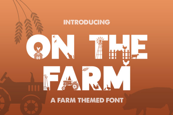 On the Farm Font: A Friendly Display Typeface for Campaigns