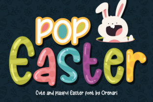 Pop Easter: A Vibrant Display Font for Digital Branding