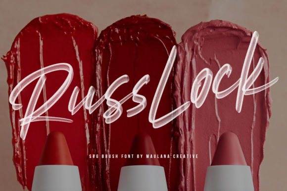 Russlock Font for Authentic Branding Projects