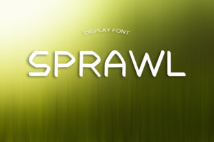 Sprawl: A Minimalist Display Font for Digital Branding