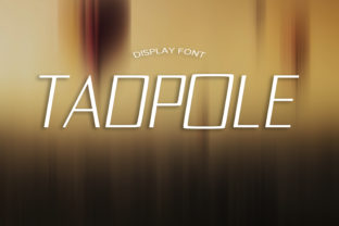 Tadpole Font for Modern Web Design