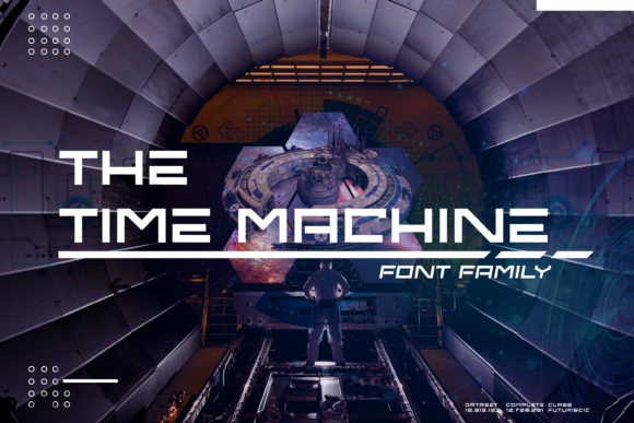 Time Machine Font for Modern Marketing